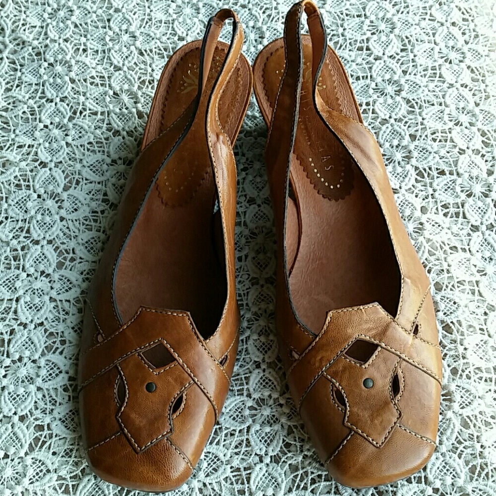 Hispanitas leather shoes size 10